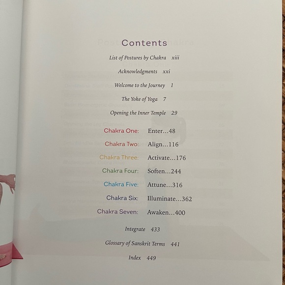 Yoga Chakra Book Paperback Used Good Condition Mind Body Spirit Wellness Health - Picture 5 of 13